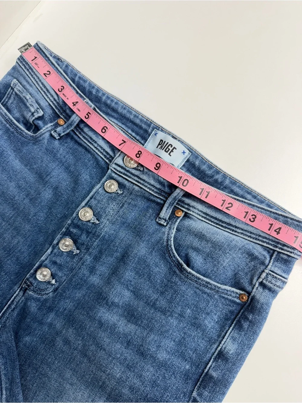 PAIGE Bermuda shorts‎ size 30 denim jean shorts preppy summer medium wash